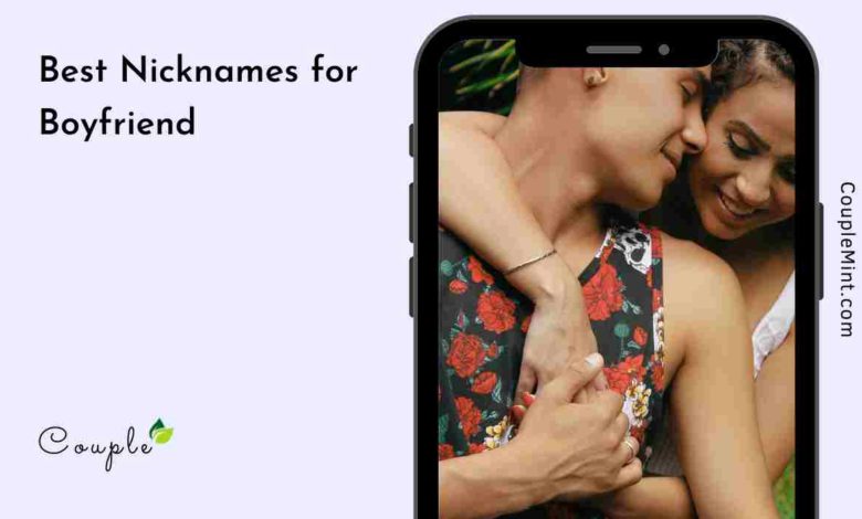 Nicknames for Boyfriend
