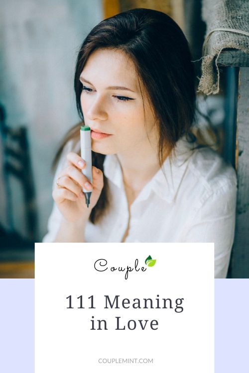 111 meaning in love