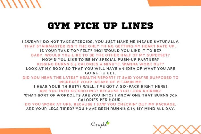 100 Strong Gym Pick Up Lines Ideas You Need To Attract Love